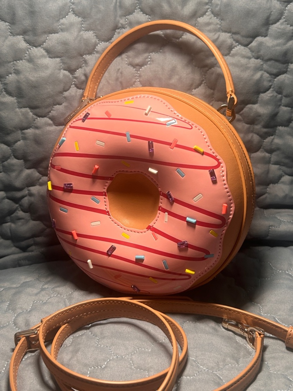 Kate spade  Pink Donut Crossbody Bag
